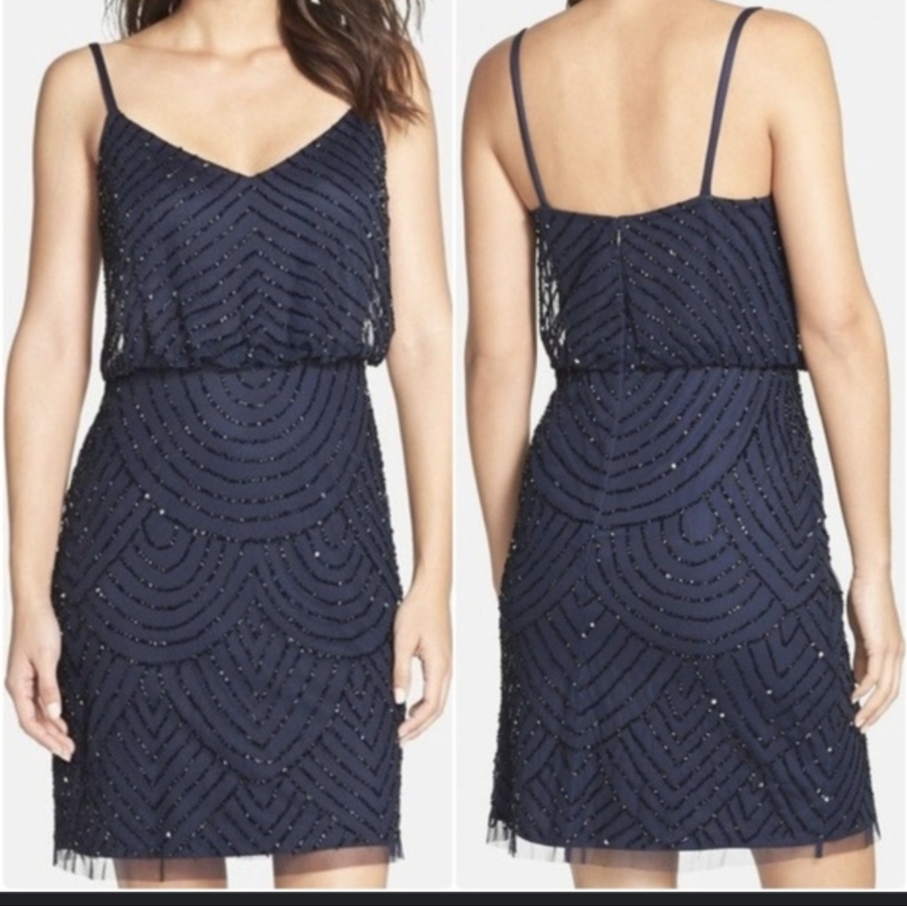 Adrianna Papell Beaded Dress